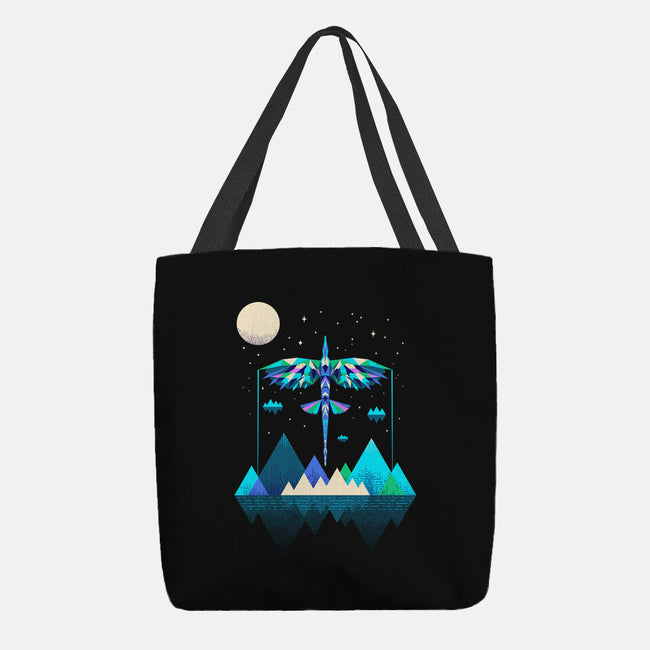 The Way Of The Wing-none basic tote bag-rocketman_art