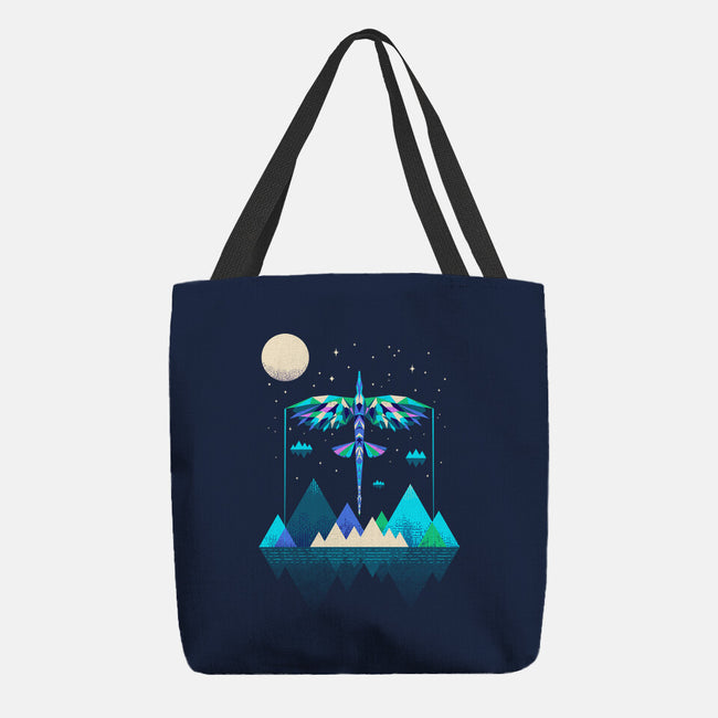 The Way Of The Wing-none basic tote bag-rocketman_art