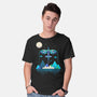 The Way Of The Wing-mens basic tee-rocketman_art