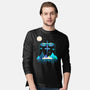 The Way Of The Wing-mens long sleeved tee-rocketman_art