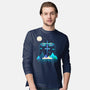 The Way Of The Wing-mens long sleeved tee-rocketman_art