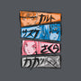 Ninja Faces-womens basic tee-Conjura Geek