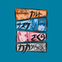 Ninja Faces-womens basic tee-Conjura Geek