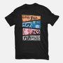 Ninja Faces-youth basic tee-Conjura Geek