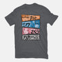 Ninja Faces-womens basic tee-Conjura Geek