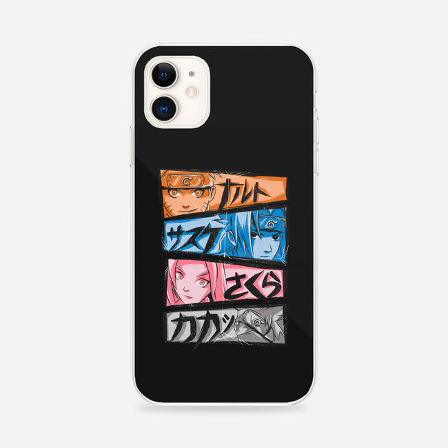Ninja Faces-iphone snap phone case-Conjura Geek