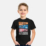 Ninja Faces-youth basic tee-Conjura Geek