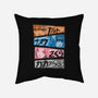 Ninja Faces-none removable cover w insert throw pillow-Conjura Geek