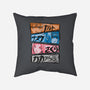 Ninja Faces-none removable cover w insert throw pillow-Conjura Geek