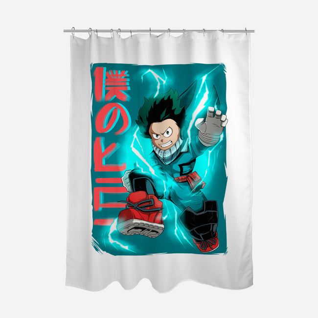 Greatest Heroes-none polyester shower curtain-Conjura Geek
