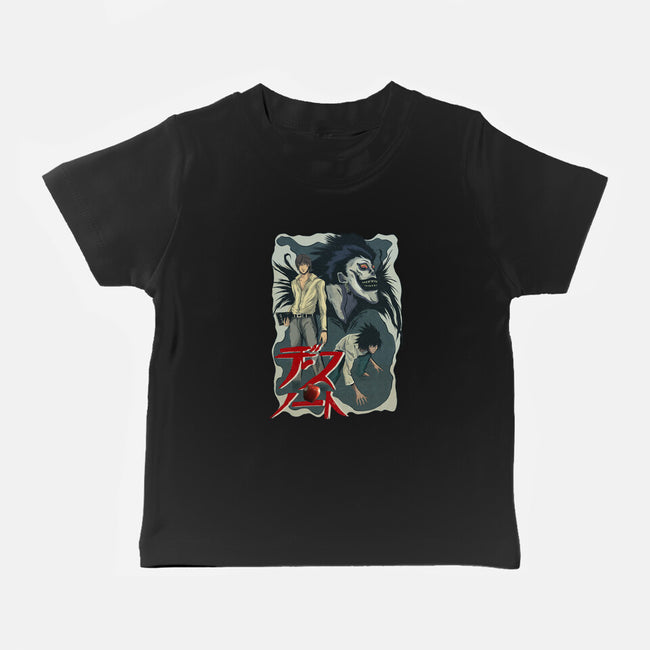 Notes Of Death-baby basic tee-Conjura Geek