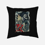 Notes Of Death-none removable cover throw pillow-Conjura Geek