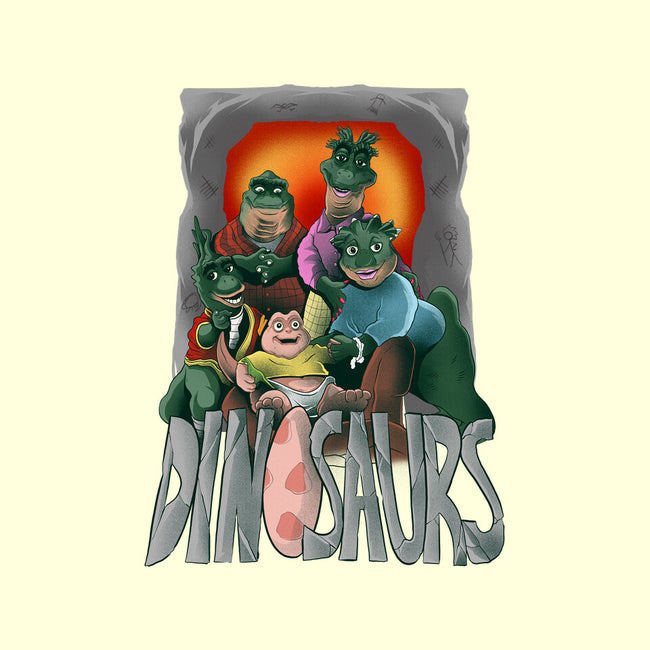 Dino Family-mens premium tee-Conjura Geek
