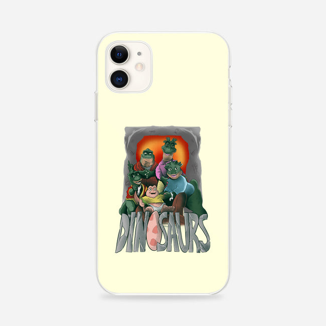 Dino Family-iphone snap phone case-Conjura Geek