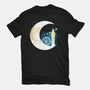 Never Grow Moon-unisex basic tee-Vallina84