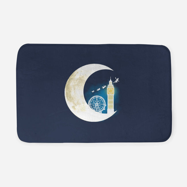 Never Grow Moon-none memory foam bath mat-Vallina84