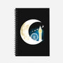 Never Grow Moon-none dot grid notebook-Vallina84