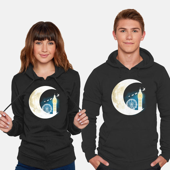 Never Grow Moon-unisex pullover sweatshirt-Vallina84