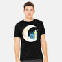 Never Grow Moon-mens heavyweight tee-Vallina84