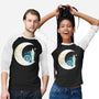 Never Grow Moon-unisex baseball tee-Vallina84