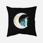 Never Grow Moon-none removable cover w insert throw pillow-Vallina84