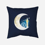 Never Grow Moon-none removable cover w insert throw pillow-Vallina84
