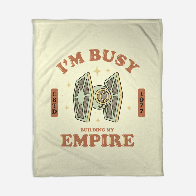 Building My Empire-none fleece blanket-retrodivision