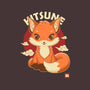 Kawaii Kitsune-none removable cover w insert throw pillow-retrodivision