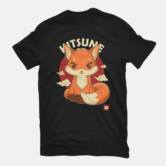 Kawaii Kitsune-unisex basic tee-retrodivision