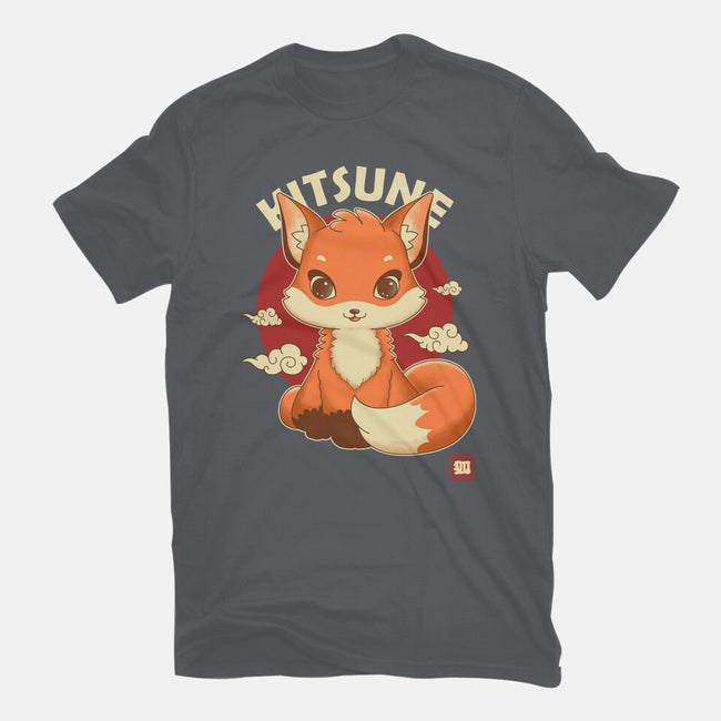 Kawaii Kitsune-unisex basic tee-retrodivision