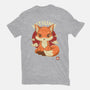 Kawaii Kitsune-womens basic tee-retrodivision