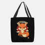 Kawaii Kitsune-none basic tote bag-retrodivision