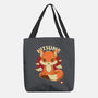 Kawaii Kitsune-none basic tote bag-retrodivision