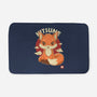 Kawaii Kitsune-none memory foam bath mat-retrodivision