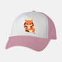 Kawaii Kitsune-unisex trucker hat-retrodivision