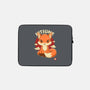 Kawaii Kitsune-none zippered laptop sleeve-retrodivision