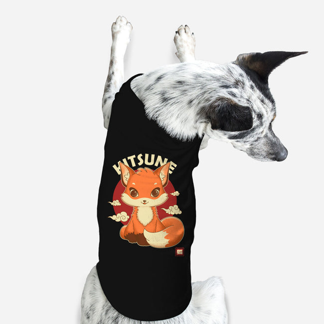 Kawaii Kitsune-dog basic pet tank-retrodivision