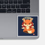 Kawaii Kitsune-none glossy sticker-retrodivision