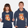 Kawaii Kitsune-unisex pullover sweatshirt-retrodivision