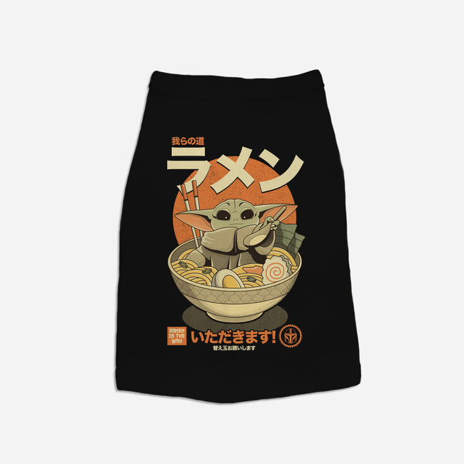 Ramen Is The Way-dog basic pet tank-retrodivision