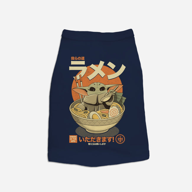 Ramen Is The Way-dog basic pet tank-retrodivision