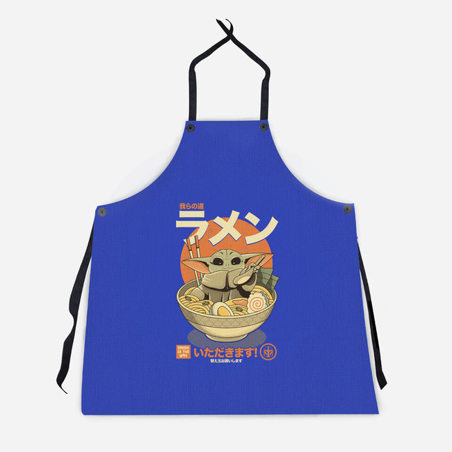 Ramen Is The Way-unisex kitchen apron-retrodivision