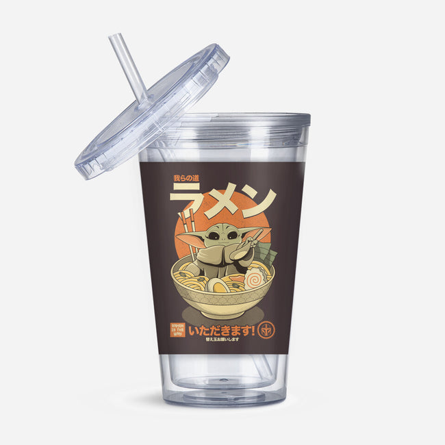 Ramen Is The Way-none acrylic tumbler drinkware-retrodivision