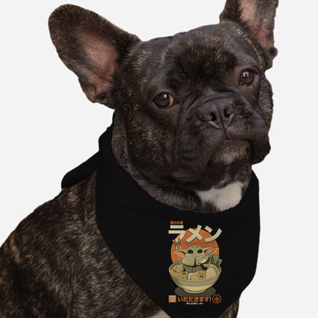Ramen Is The Way-dog bandana pet collar-retrodivision
