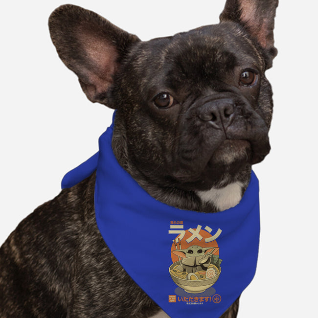 Ramen Is The Way-dog bandana pet collar-retrodivision
