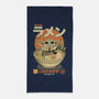 Ramen Is The Way-none beach towel-retrodivision