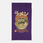 Ramen Is The Way-none beach towel-retrodivision