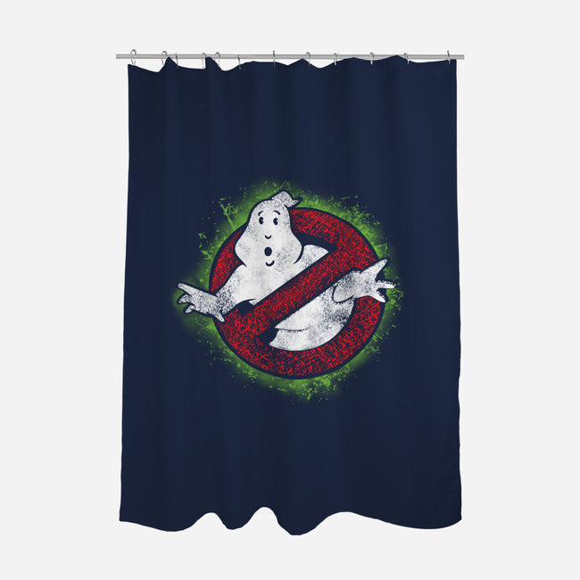 Afraid Of No Ghost-none polyester shower curtain-turborat14