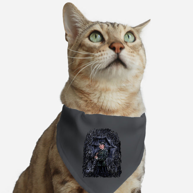 Wednesday Impressionist-cat adjustable pet collar-zascanauta
