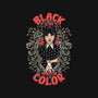 Black Is My Happy Color-womens off shoulder sweatshirt-turborat14
